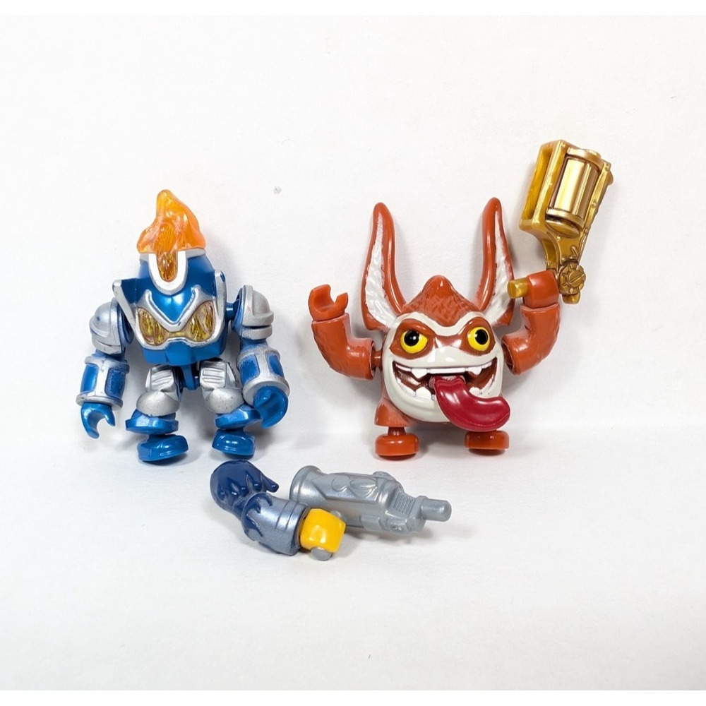 Skylanders Mega Bloks Figures Ignitor Trigger Happy Minifigures‎